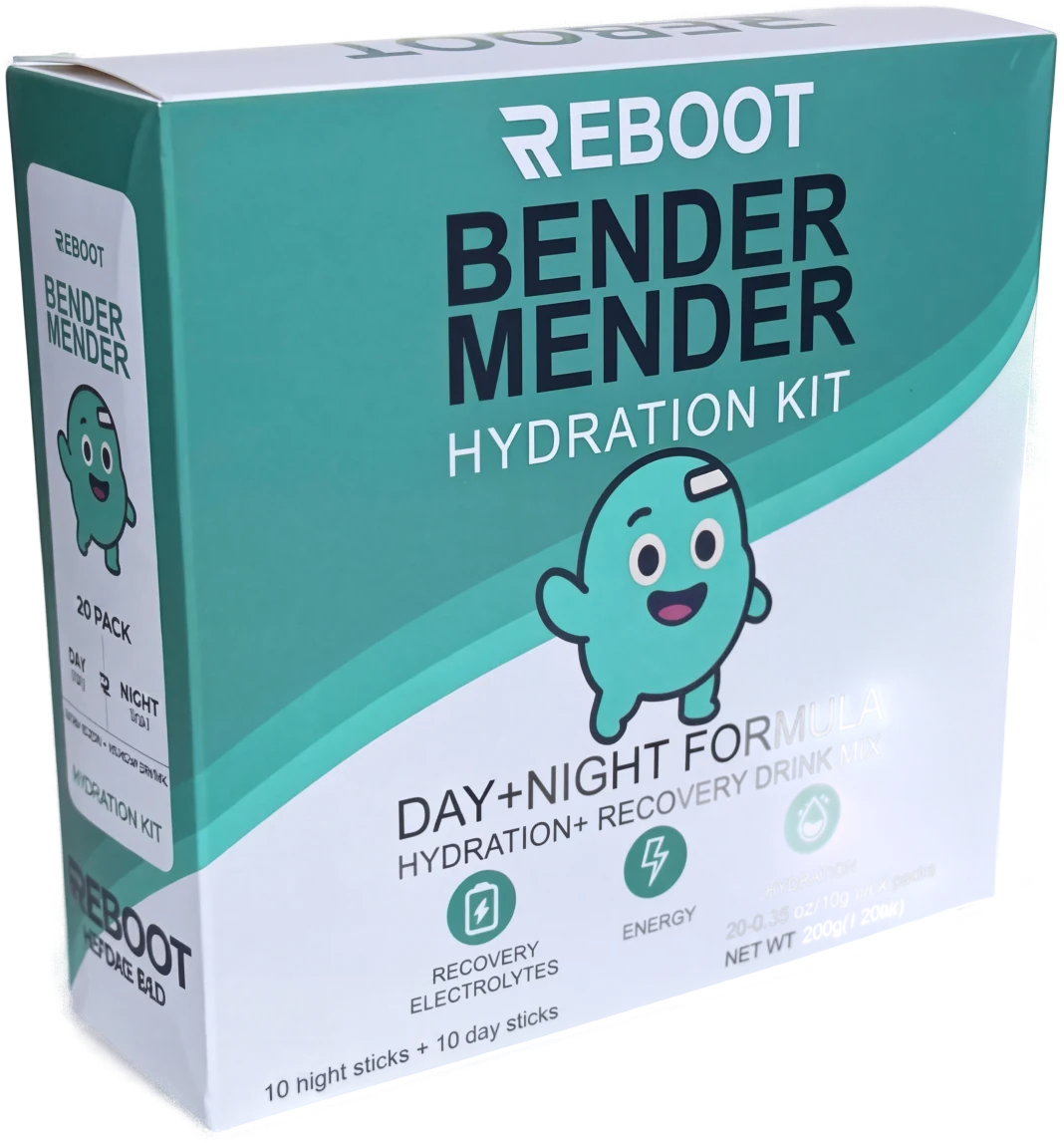 Reboot Night + Day Hydration Kit box