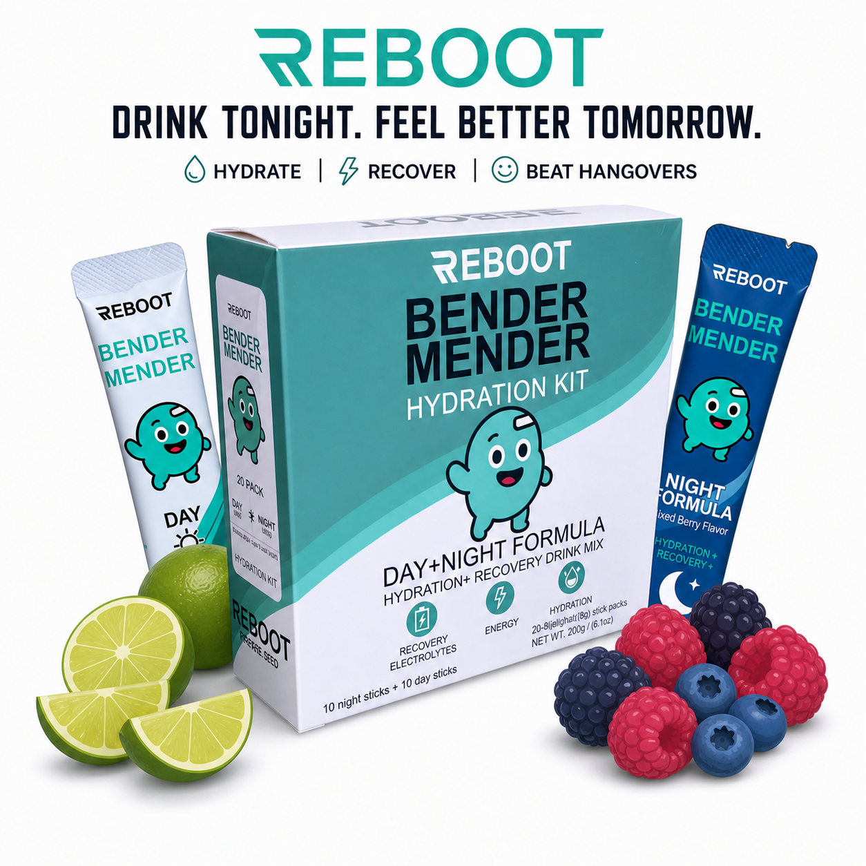 Reboot Day + Night Hydration Kit